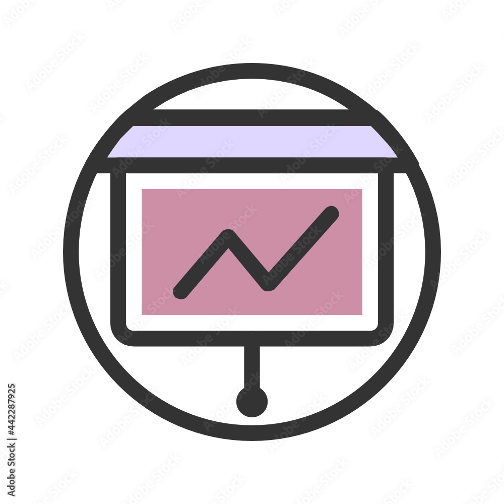 Presentation , Work Office filled outline icon. Presentation , Work Office filled outline icon.