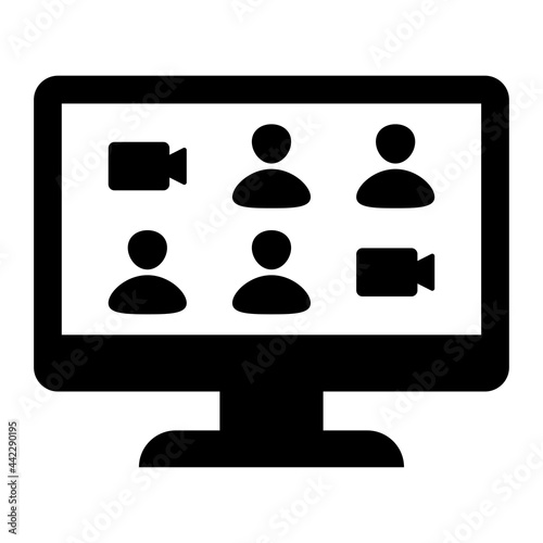 Video Conference is a pack of simple editable icons thematics of Video Conference. Combine different elements to create eye-catching compositions that help you tell a better story for your lan