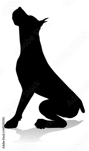 Dog Silhouette Pet Animal © Christos Georghiou