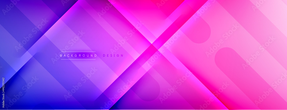 Abstract background - lines composition created with lights and shadows. Technology or business digital template. Trendy simple fluid color gradient abstract background with dynamic Abstract background - lines composition created with lights and shadows. Technology or business digital template. Trendy simple fluid color gradient abstract background with dynamic