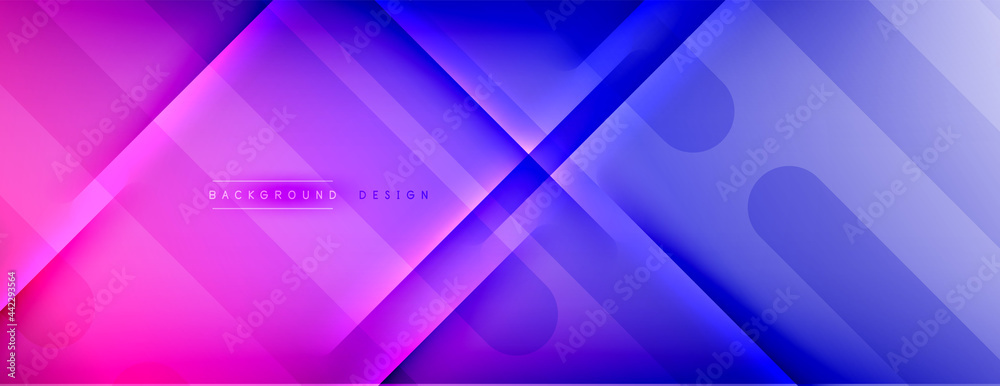 Abstract background - lines composition created with lights and shadows. Technology or business digital template. Trendy simple fluid color gradient abstract background with dynamic Abstract background - lines composition created with lights and shadows. Technology or business digital template. Trendy simple fluid color gradient abstract background with dynamic