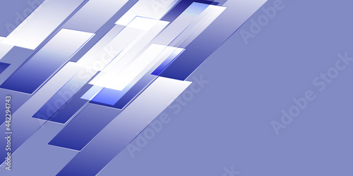 Soft blue geometry background