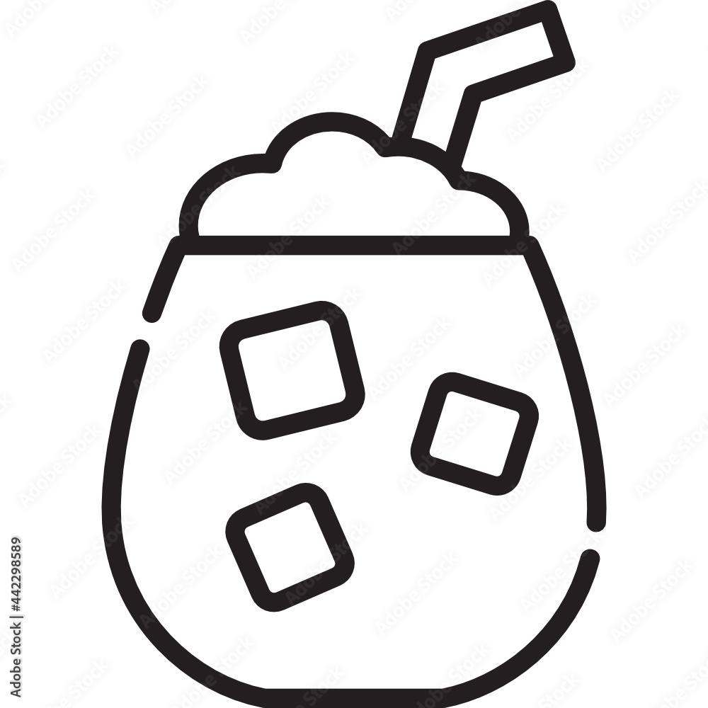 iced coffee icon iced coffee icon