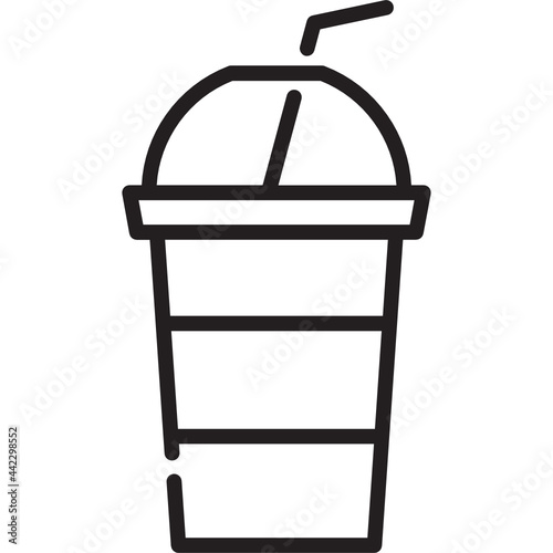 iced coffee icon