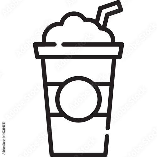 iced coffee icon