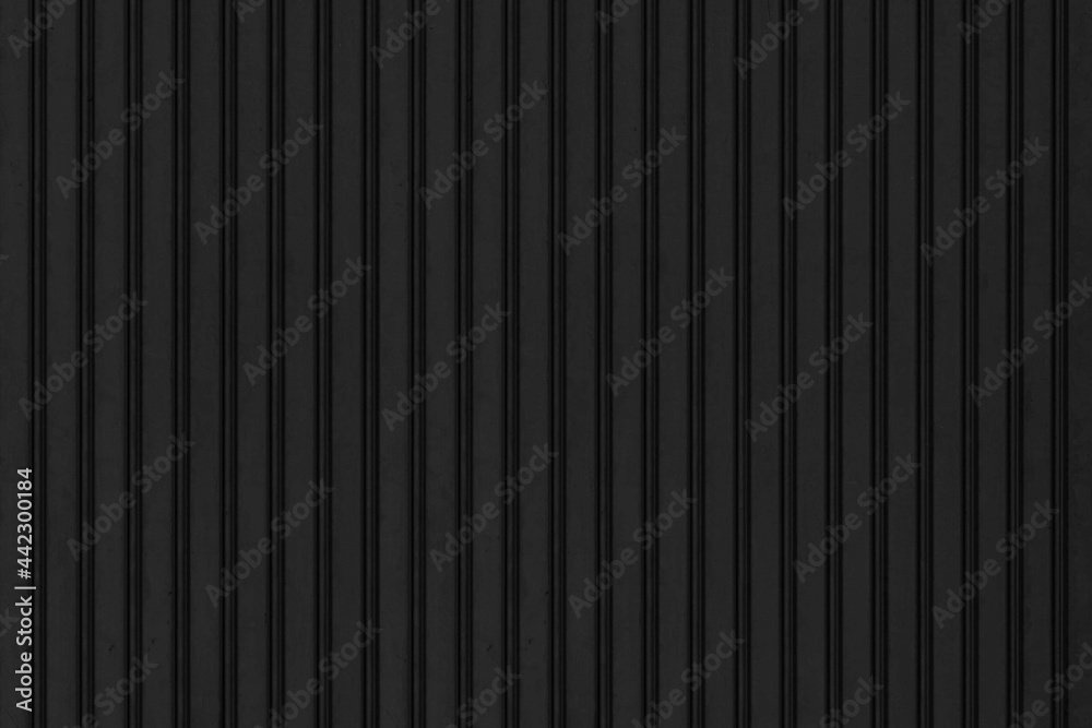 Black Corrugated metal background and texture surface or galvanize steel Black Corrugated metal background and texture surface or galvanize steel