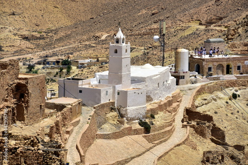 Chenini mountain fortress Tunisia Berbers photo