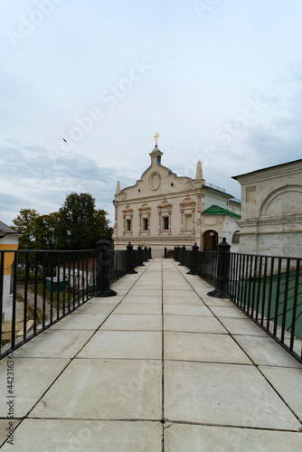 Classical architecture of Ryazan, a city in Russia. 