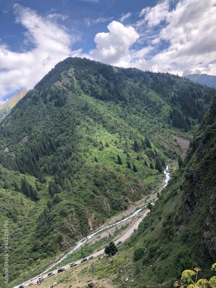Fototapeta premium road in mountains