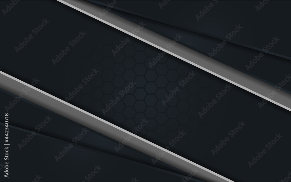 Abstract dark background with line grey. Long Horizontal Background Design. Usable for Background, Wallpaper, Banner, Poster, Brochure, Card, Web, Presentation Abstract dark background with line grey. Long Horizontal Background Design. Usable for Background, Wallpaper, Banner, Poster, Brochure, Card, Web, Presentation