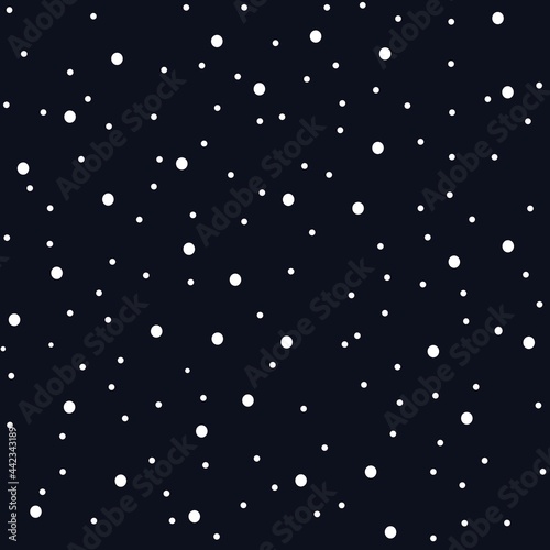 Abstract dots vector seamless pattern design