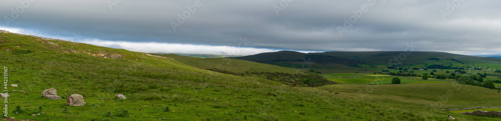 view of the mountains