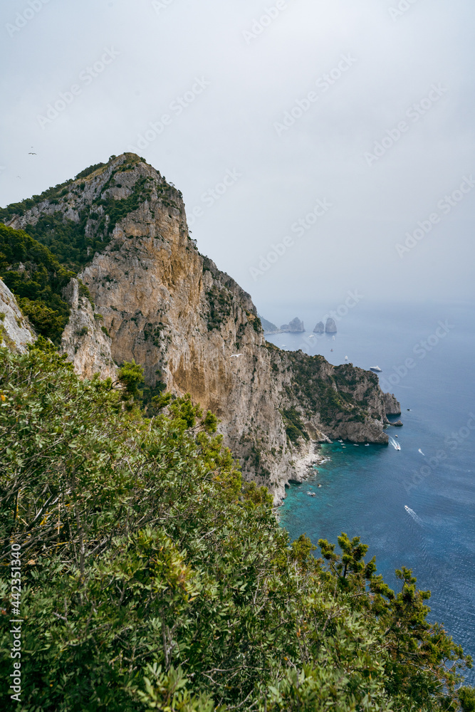 Fototapeta premium Capri island , Italy, Europe