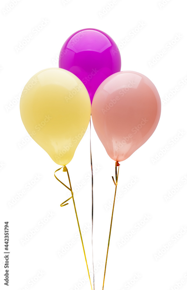 balloons with helium isolated balloons with helium isolated