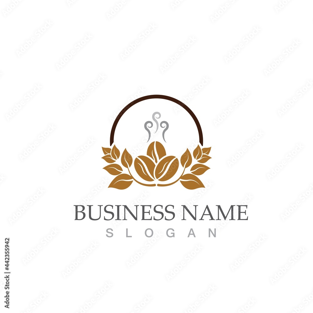 coffee bean icon vector coffee bean icon vector