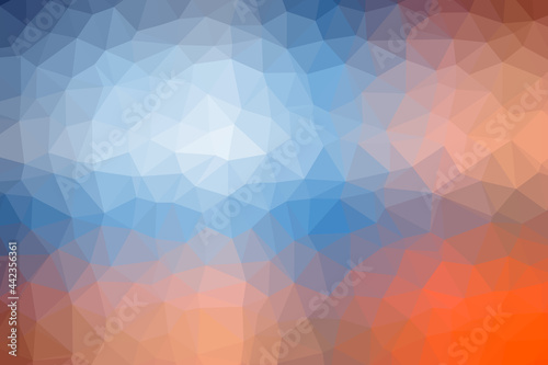 Abstract low polygon background