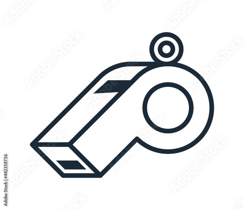 referee whistle icon