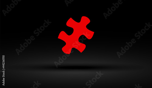 icona, puzzle, concetto, gioco