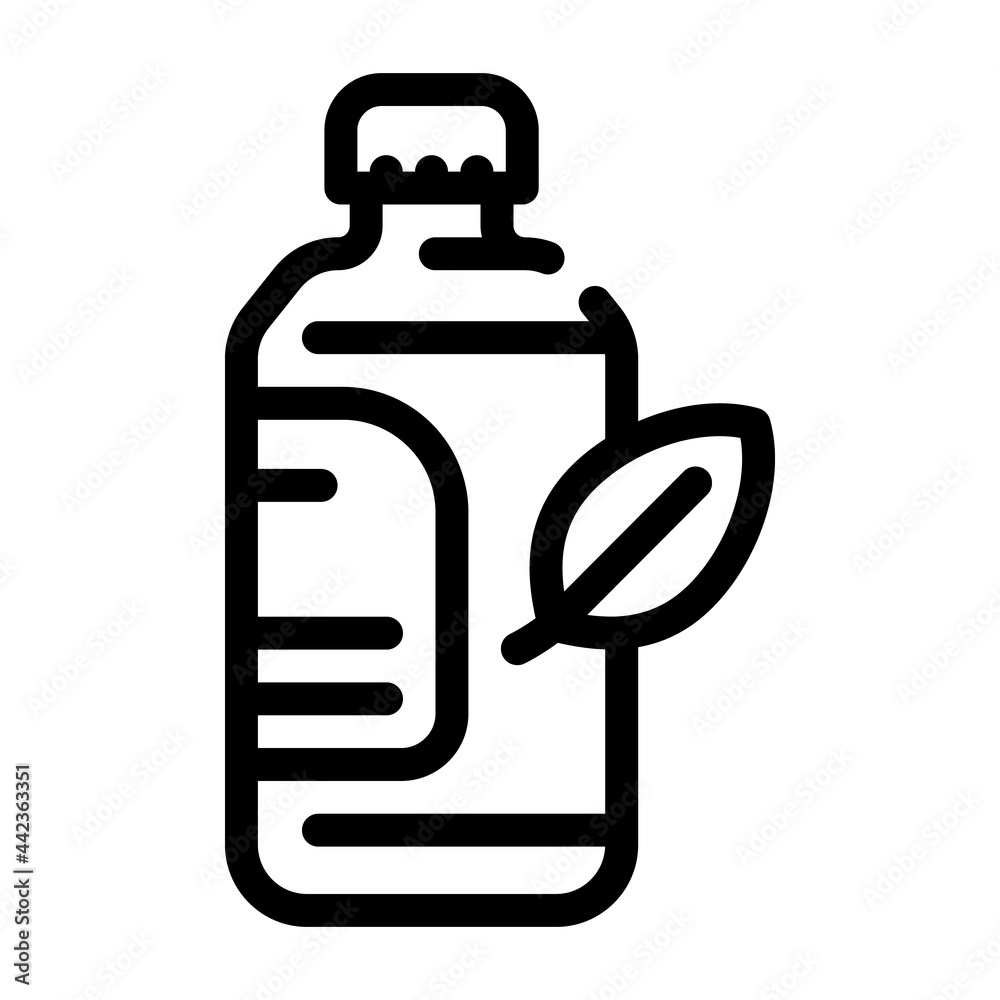 water for face line icon vector. water for face sign. isolated contour symbol black illustration water for face line icon vector. water for face sign. isolated contour symbol black illustration