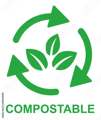 picto compost recyclage feuilles 8