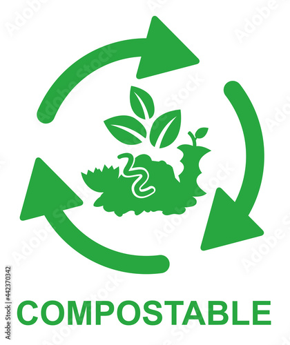 picto compost recyclage déchets 8