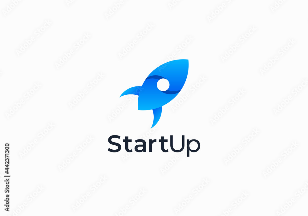 rocket modern logo, combination logo with 3d Blue color style
rocket modern logo, combination logo with 3d Blue color style