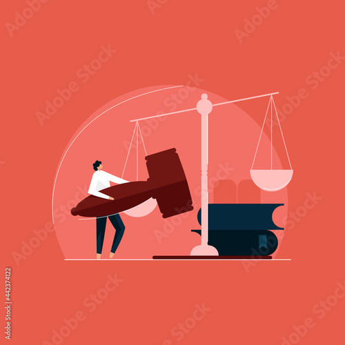  law education, lawyer and legal service expert advisor concept