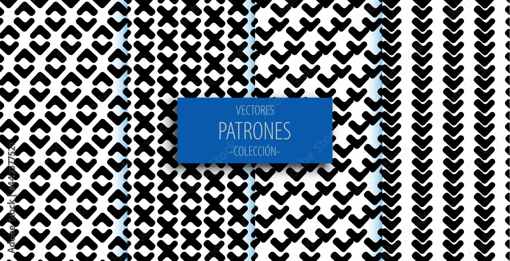 Patrones blanco y negro Patrones blanco y negro