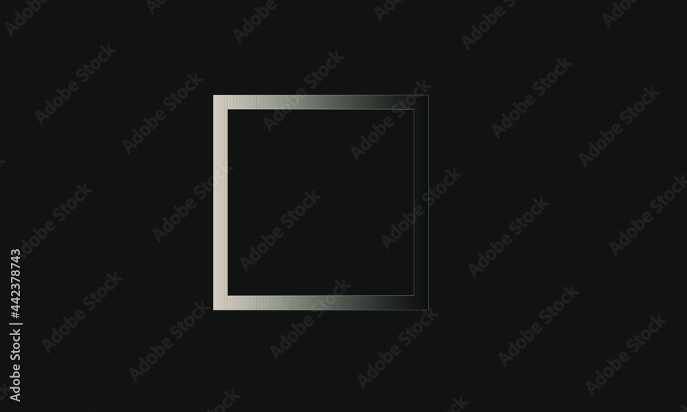 black background frame and wave. vector illustration black background frame and wave. vector illustration