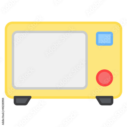 Trendy vector design of oven