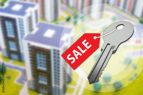 Buying a property. Key with...