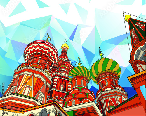 st. basil's cathedral domes ancient architecture