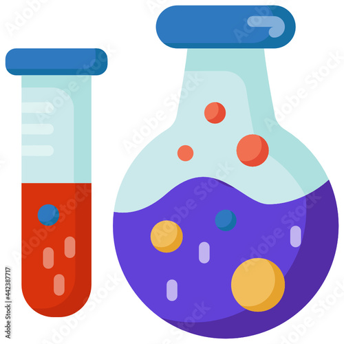 chemistry flat icon