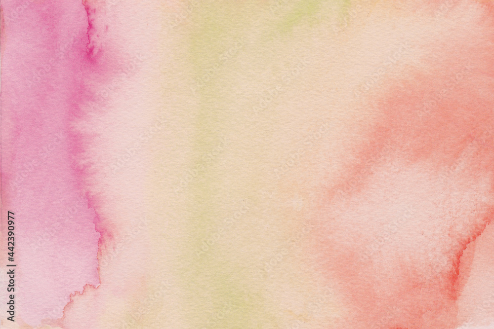 Colorful watercolor abstract background. Watercolor pastel wallpaper