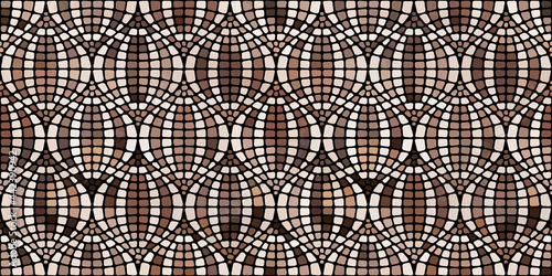 Pattern of vector mosaic in...