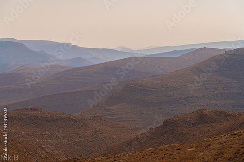 view of the mountains