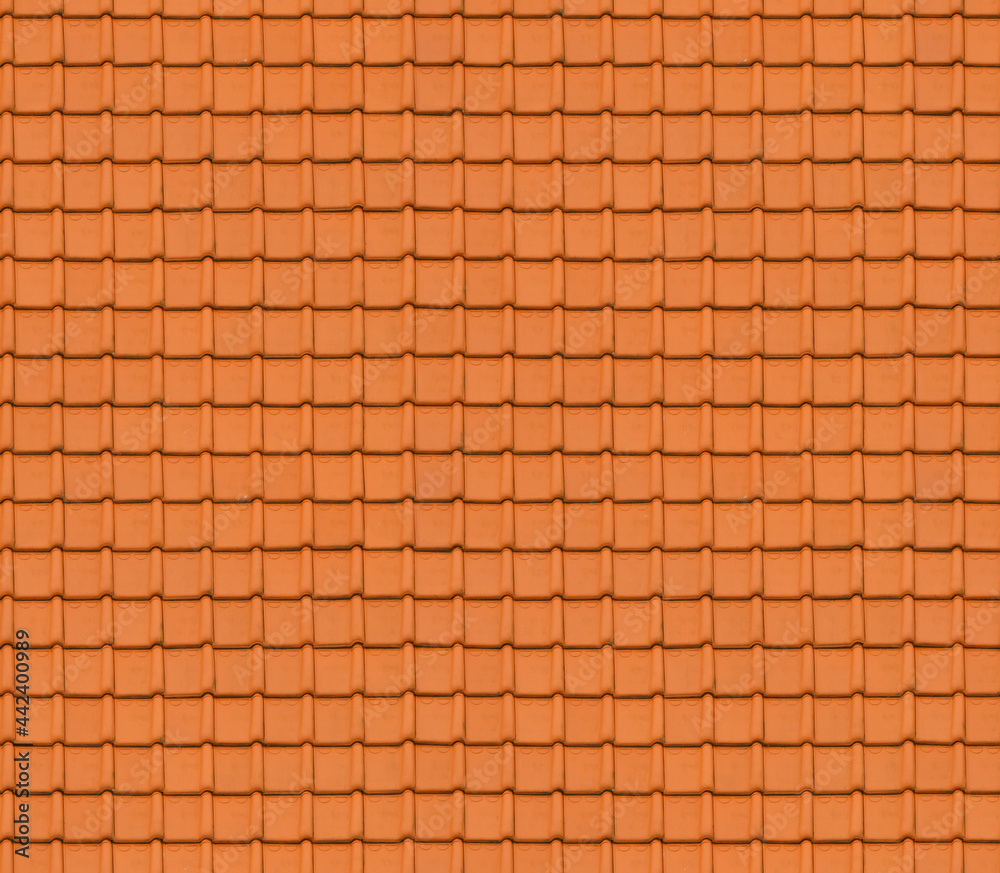 Seamless Tileable Texture of Ceramic Roofing Tiles Seamless Tileable Texture of Ceramic Roofing Tiles