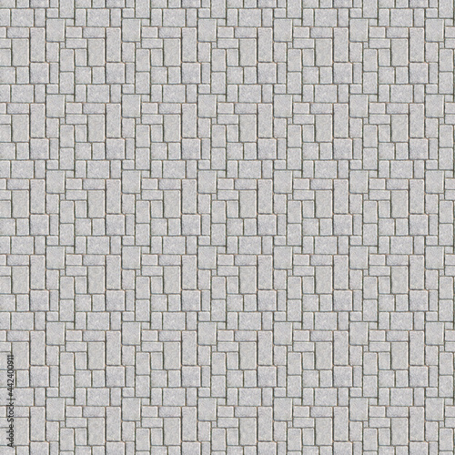 Seamless Tileable Texture of  Paving Stones