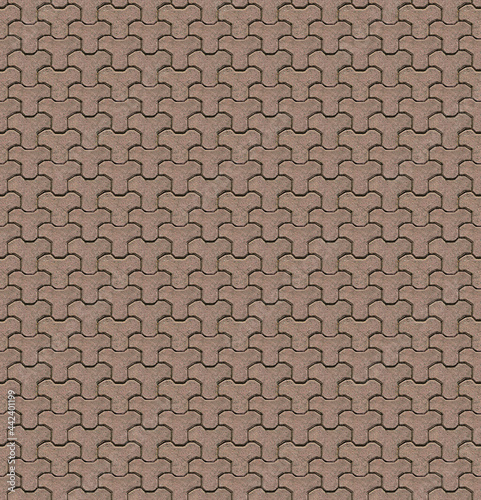 Seamless Tileable Texture of  Paving Stones