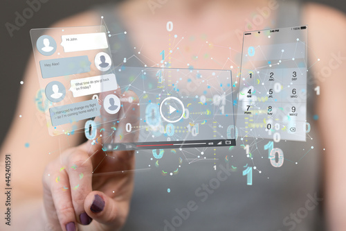 web develop interface web a...