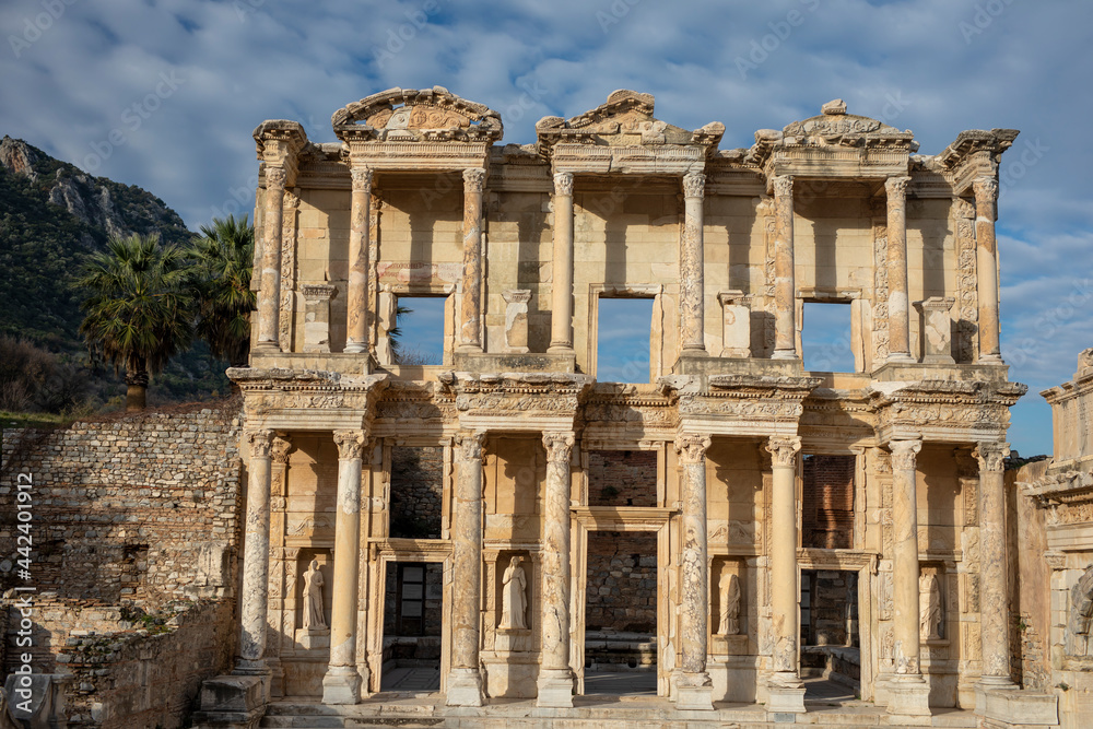 Front of Celsus Library at Ephesus	
