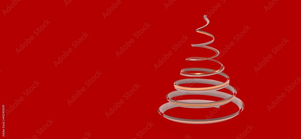 3d merry christmas card modern 3d minimal tree 3d merry christmas card modern 3d minimal tree