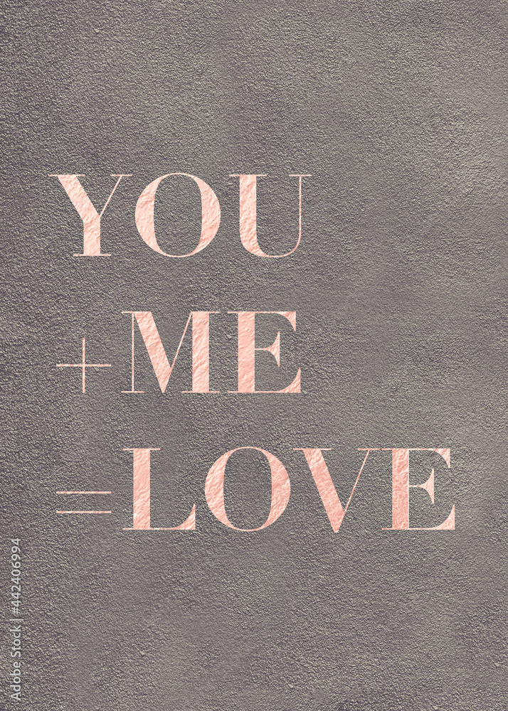 Fototapeta premium Graphic design elements - font, quote, typography, inspirational, motivational, funny, home office, work, work life, business, love, ambitious, digital print, instant print, digital download