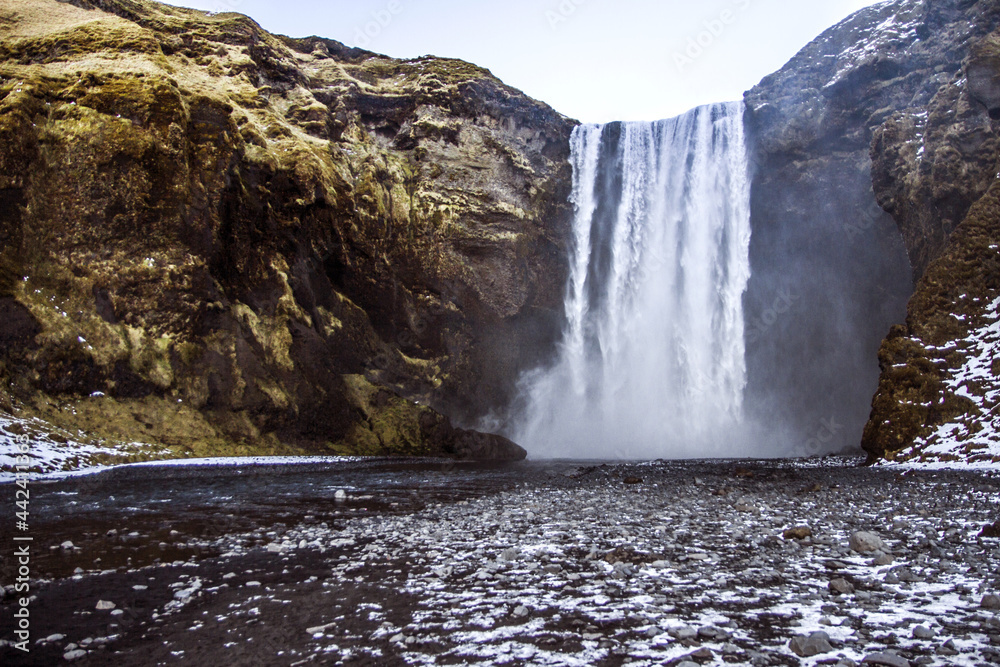 Obraz premium Skógafoss (Iceland)