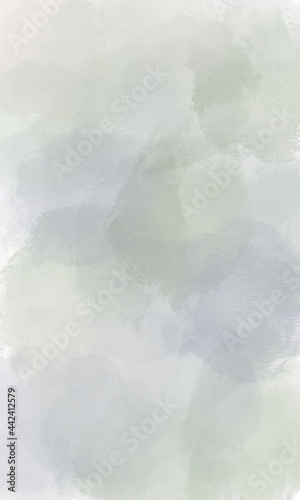 abstract watercolor background in green and grey colors