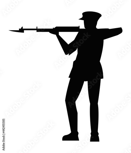 turkey soldier with rifle