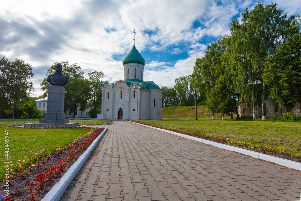 Transfiguration Cathedral in the town Pereslavl Zalessky, Russia