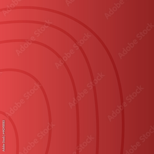 Red background with a striped circle for use in web design