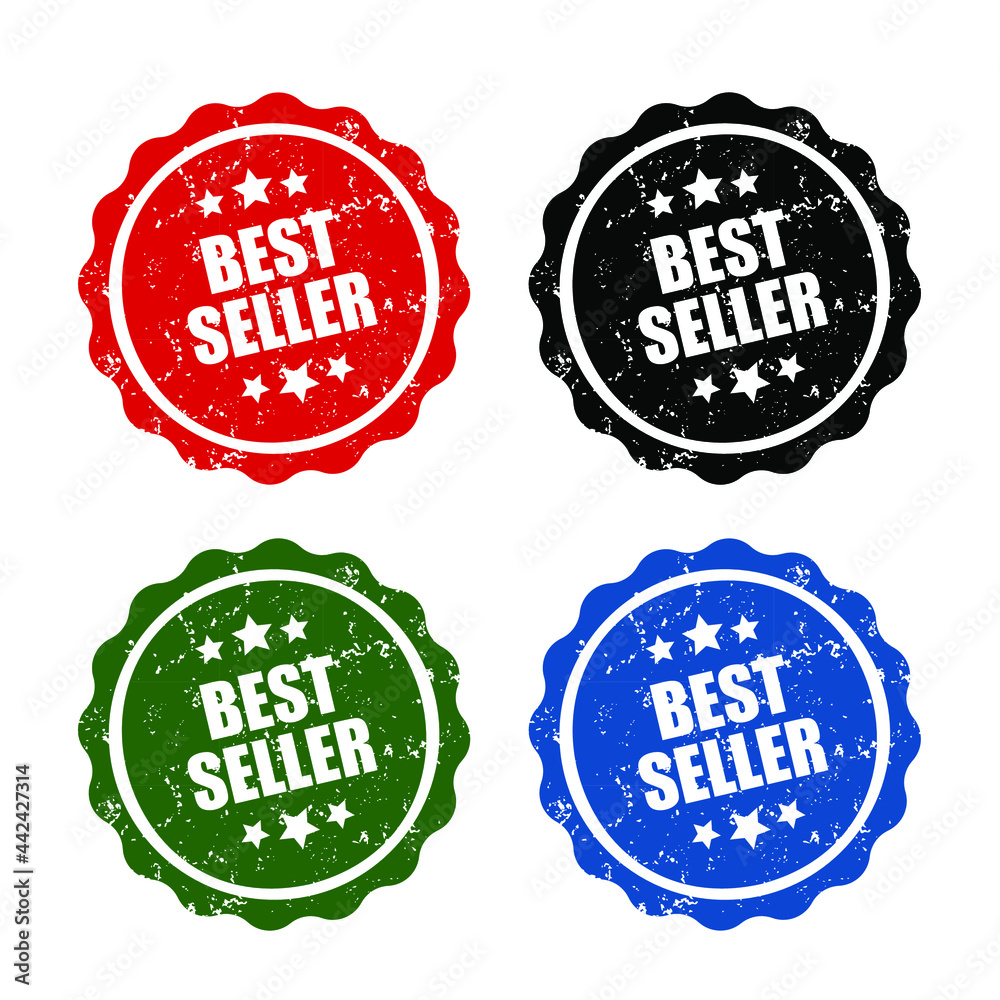 collection of best seller vector png isolated on white background