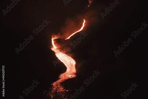 Lava of of Volcan Pacayà